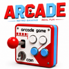 Cubierta Arcade Retro 3D Para Interruptor Luz